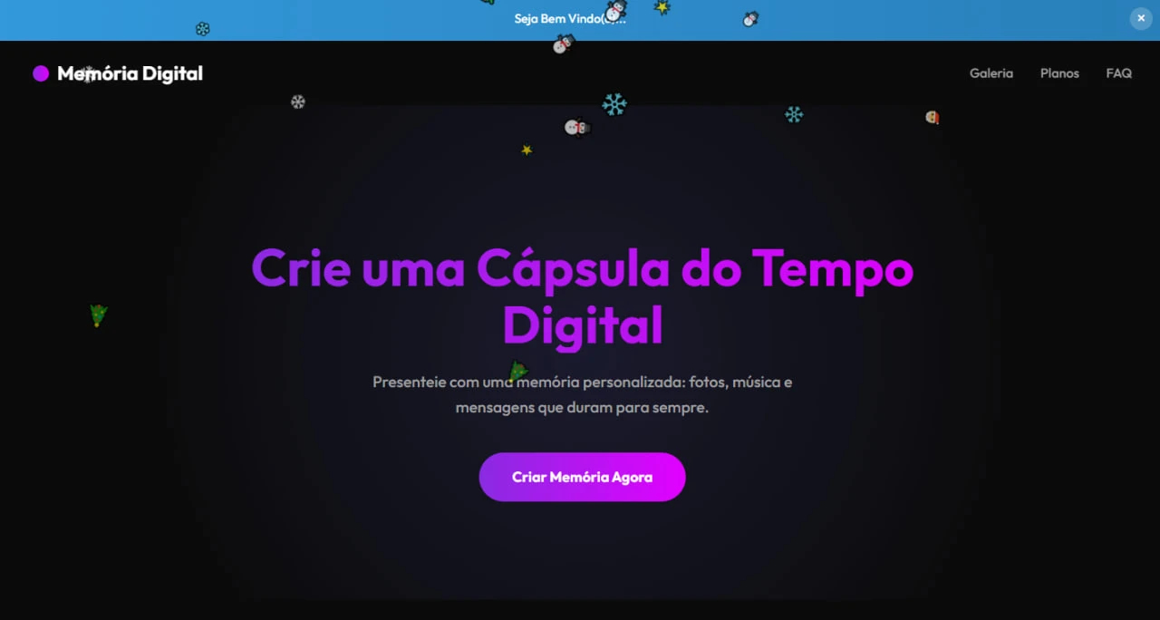 Script Micro SaaS Cápsula do Tempo Digital – Venda Memórias Online 