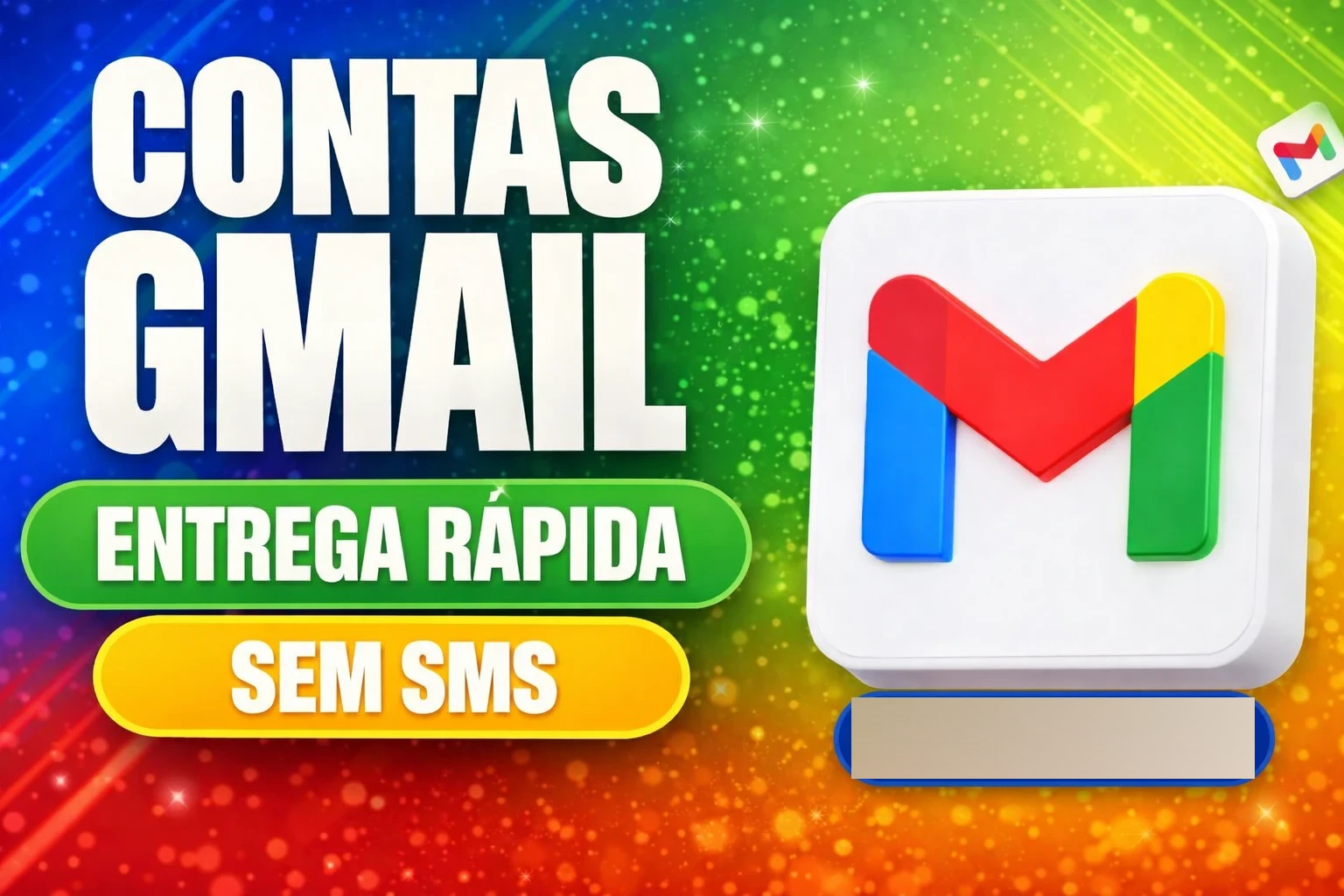 Contas Gmail SEM SMS (PROMOÇÃO)